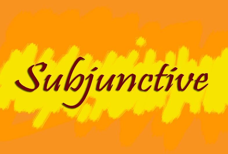 subjunctive